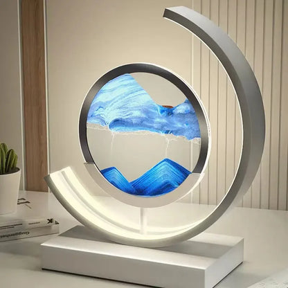 Sculpted Sandscape Lamp